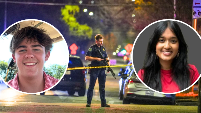 Austin shooting student victims identified in news collage.