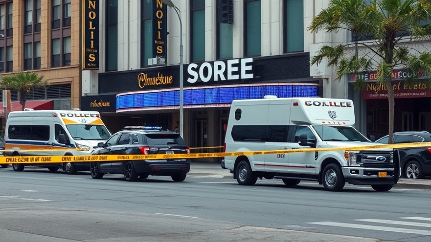 Police respond to gun violence in Houston with a serious crime scene at a nightclub.