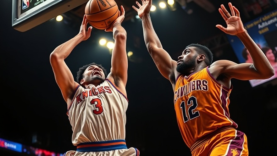 Two determined basketball players leaping for a rebound in an intense NBA game recap.