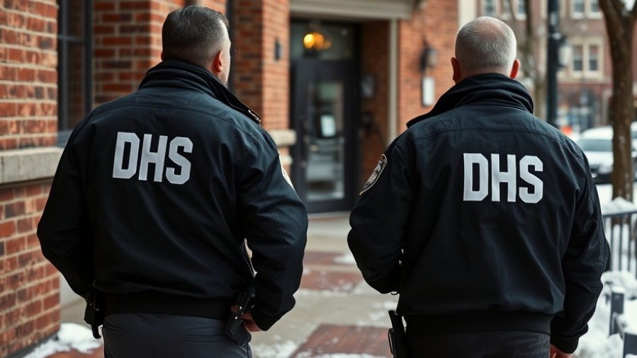 Homeland Security officers conduct a childcare fraud investigation in Minnesota.