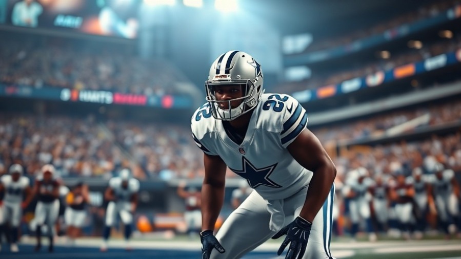 Dak Prescott showcasing leadership on the field; Cowboys culture in action.