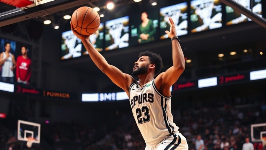 De'Aaron Fox performance in NBA season highlights: Spurs player shooting a basketball.