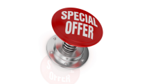 Press this button for the special offer...