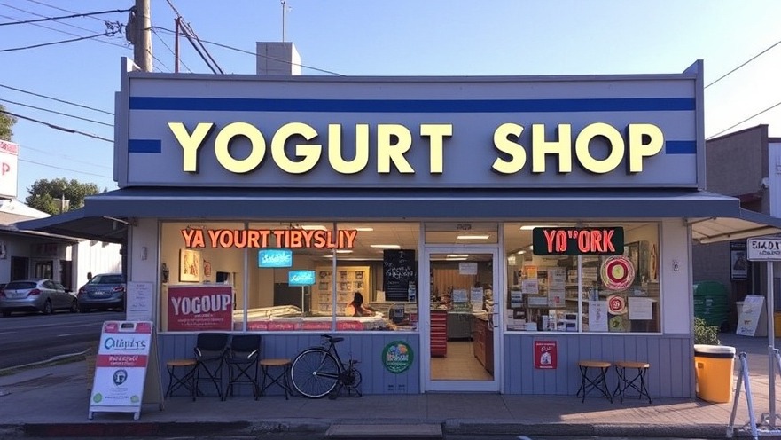 Yogurt shop in Austin, showcasing local treats amidst vibrant community vibes - Austin news today.