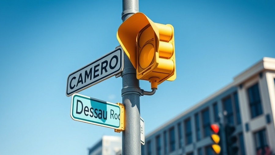 Detailed street intersection in Austin with signs, showcasing traffic safety and vibrant urban life.