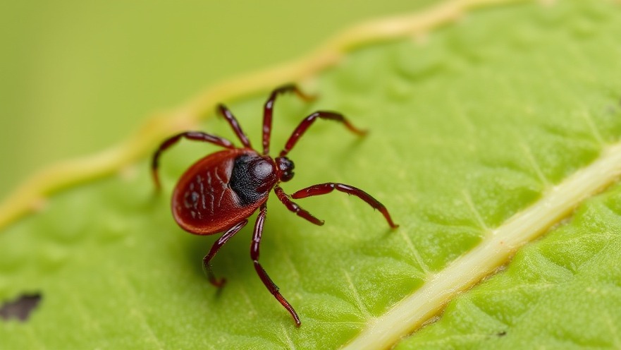 Close-up of a parasitic tick highlighting the importance of natural health tips against tick-borne illness.