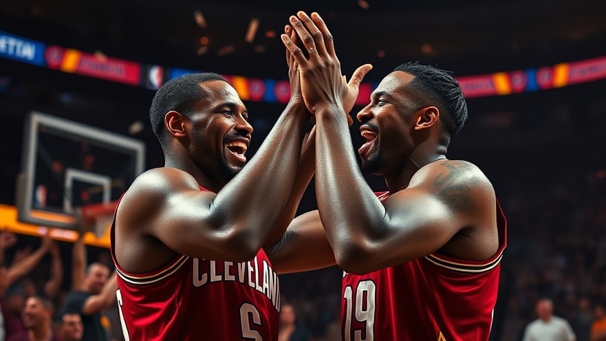 Cleveland Cavaliers celebration highlights amid NBA playoffs results.