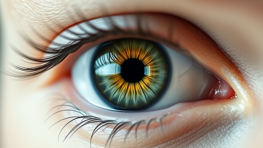 Close-up of a green iris emphasizing eye health tips and vision care strategies.