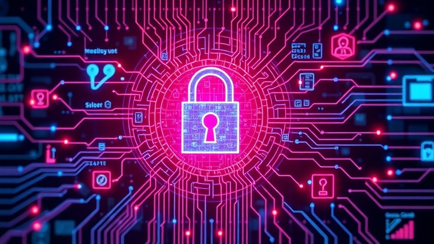 Conceptual image illustrating cybersecurity measures for national security news.