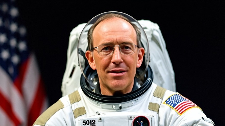 Astronaut Jim Lovell exemplifying NASA leadership and resilience in crisis from the Apollo 13 mission.