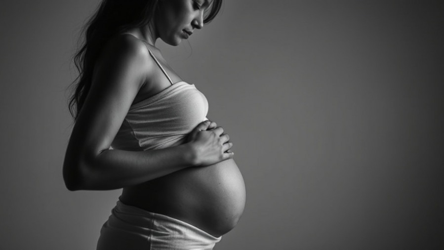 Thoughtful pregnant woman highlighting the importance of hepatitis B vaccine for infants.