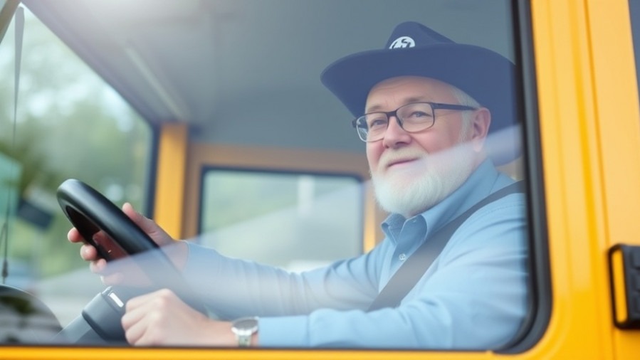 School bus driver addressing Dallas transportation issues and recruitment challenges.