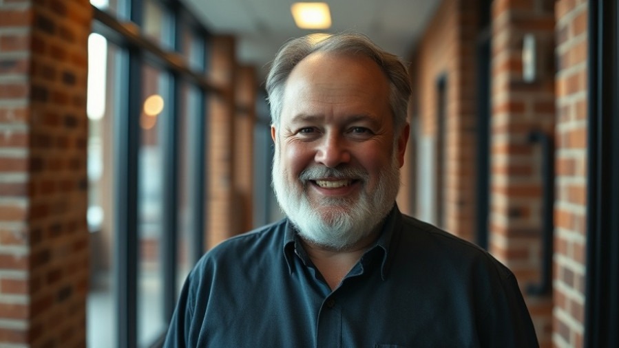 Rob Reiner in a modern hallway, embodying the Spinal Tap legacy in Hollywood filmmaking.