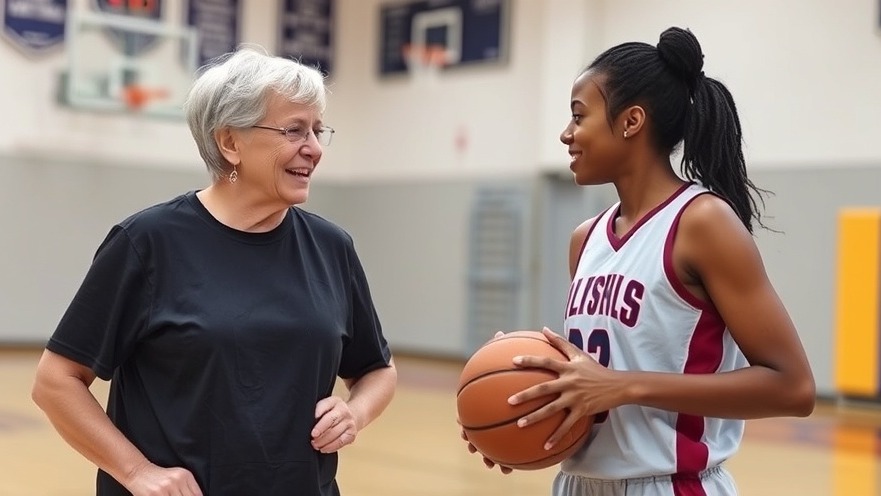 Coach fostering emotional intelligence in sports with player discussions.