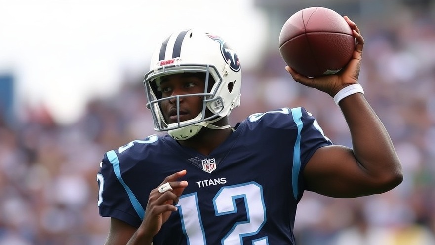 Cam Ward, black quarterback for the Tennessee Titans, showcases development under coaching changes.