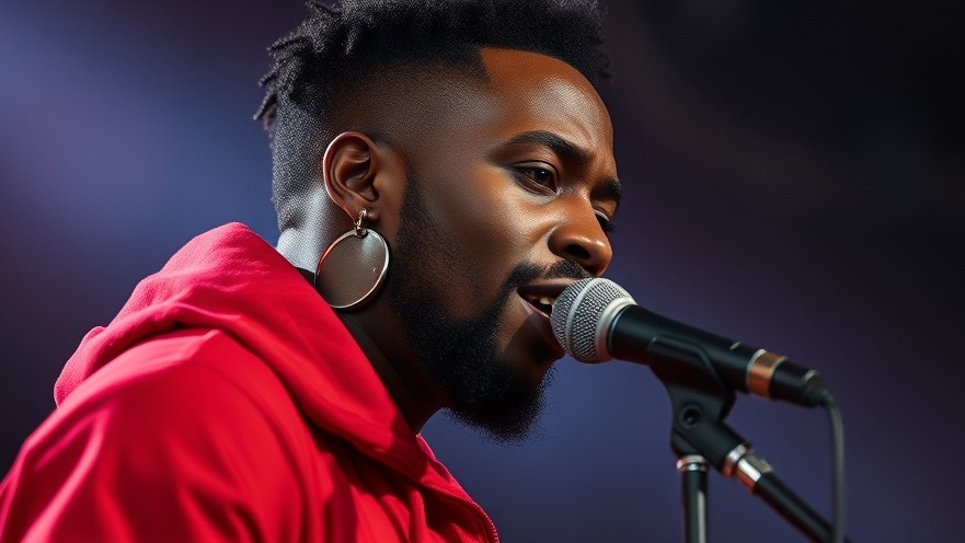 Black male singer honoring disco culture and LGBTQ+ rights in music legacy