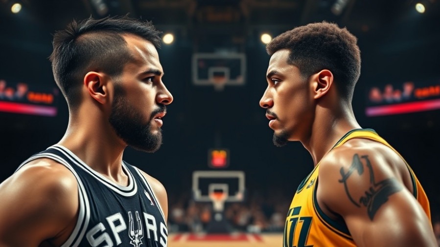 Intense Spurs vs Jazz rivalry during NBA highlights December 27 2025, showcasing dynamic competition.