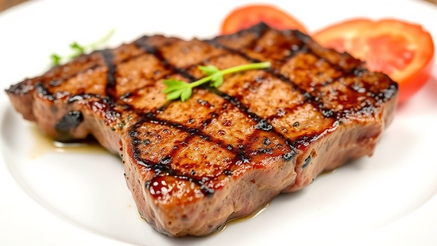 Juicy steak, a prime example of protein-rich foods for healthy eating.