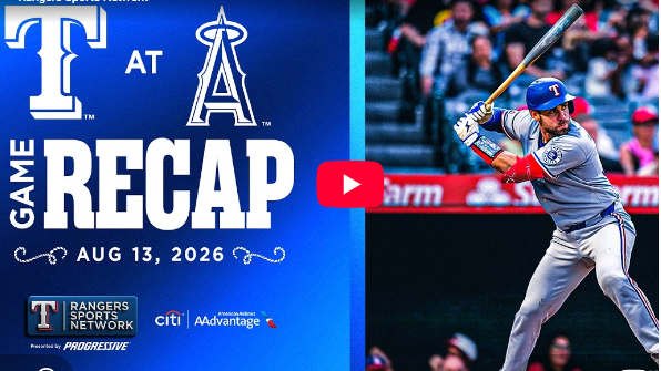 Rangers vs Angels Game Recap 2026: Player poised to swing.