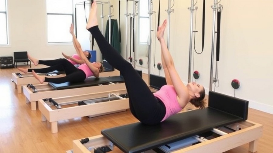 Reformer workouts at Studio Pilates International in fitness studio Plano