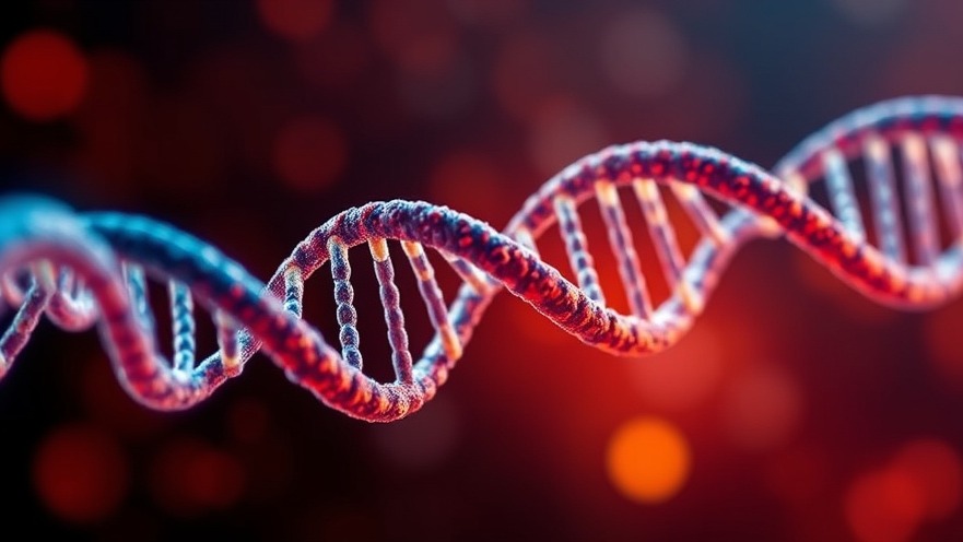 Human DNA strand illustration representing privacy law USA in biotech regulation.
