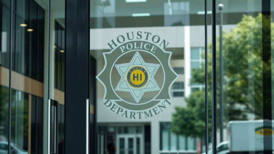 Police department entrance emphasizing civic engagement and police accountability.