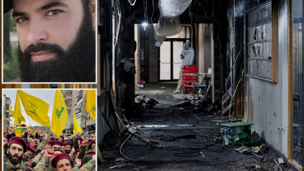 Hezbollah-inspired attacks depiction, emergency response in suburban area