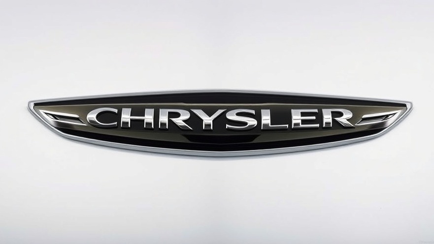 Chrysler logo symbolizing vehicle safety and airbag recall awareness.