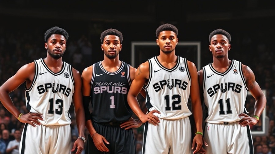 Dylan Harper and Cooper Flagg at SPURS practice for NBA season preview.