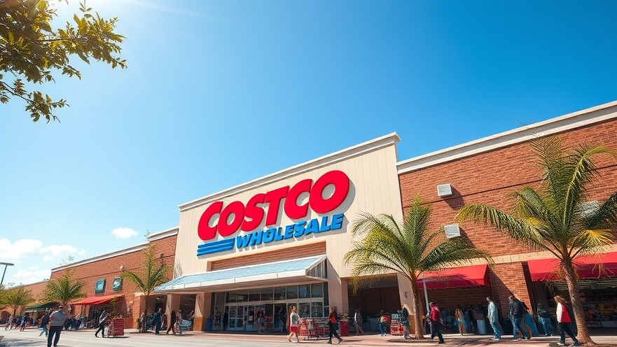 Sunny Costco wholesale store showcasing Dallas job growth in a vibrant business climate.