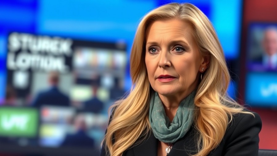 Confident woman in TV interview on Virginia governor election 2025, showcasing the political landscape.