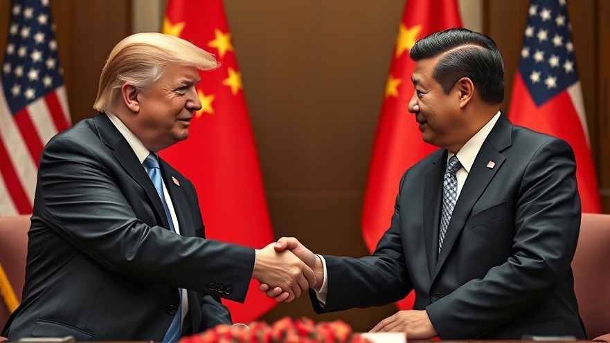 Trump and Xi shake hands in a diplomatic meeting, highlighting US foreign policy and Iran conflict.