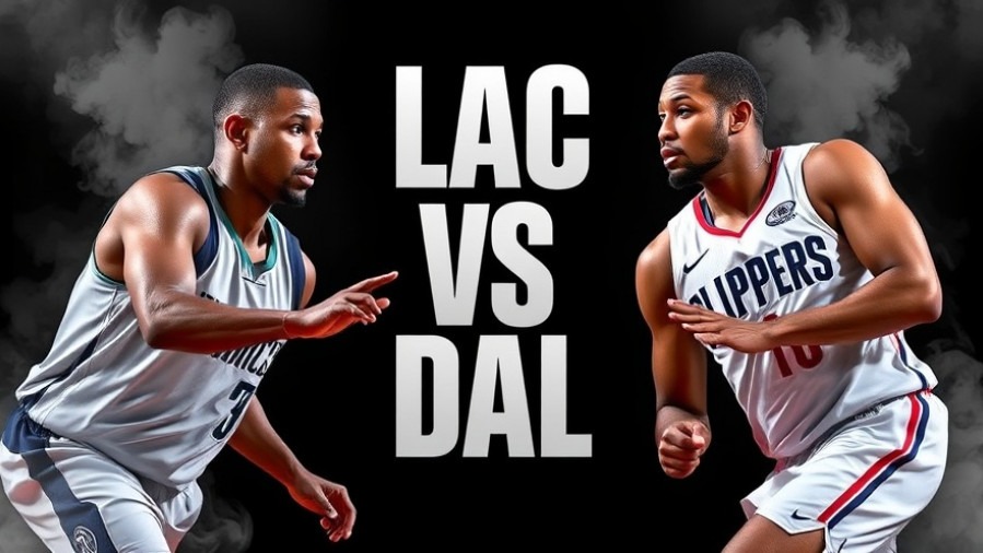 Dynamic Mavericks vs Clippers matchup poster, showcasing Kawhi Leonard performance analysis.