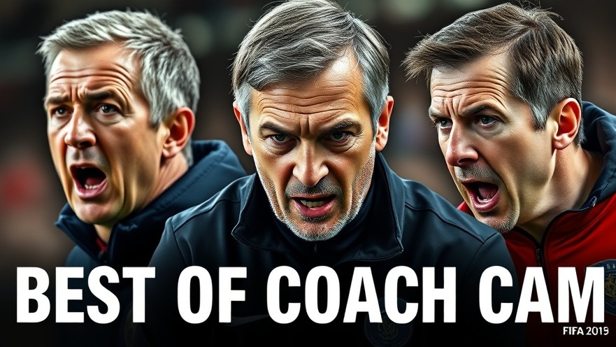 Intense moments of soccer coaches at the 2026 World Cup, showcasing coach perspectives and football strategy.