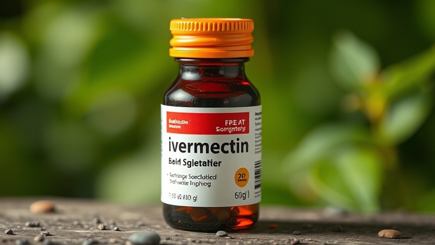 Bottle of ivermectin illustrating Texas health legislation and pharmacy regulations.