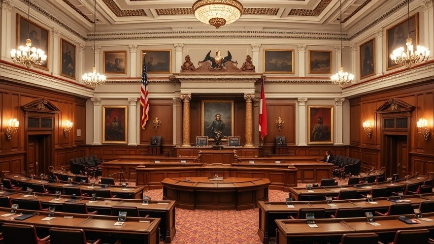 Texas Senate chamber showcasing recent Texas politics news and legislature updates.