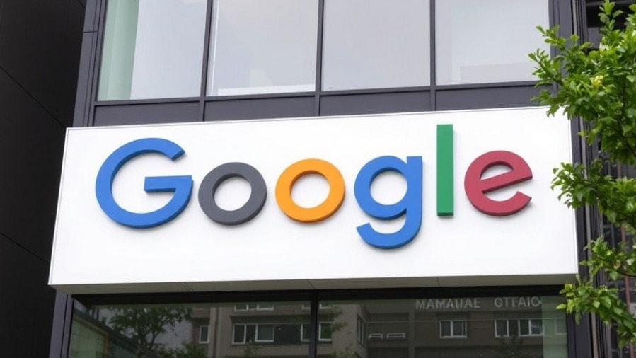 Google data centers Texas sign showcasing investment in AI development and workforce training.