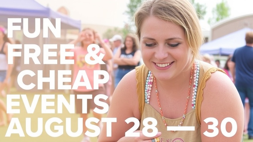 Discover fun, free events in Houston from August 28-30.