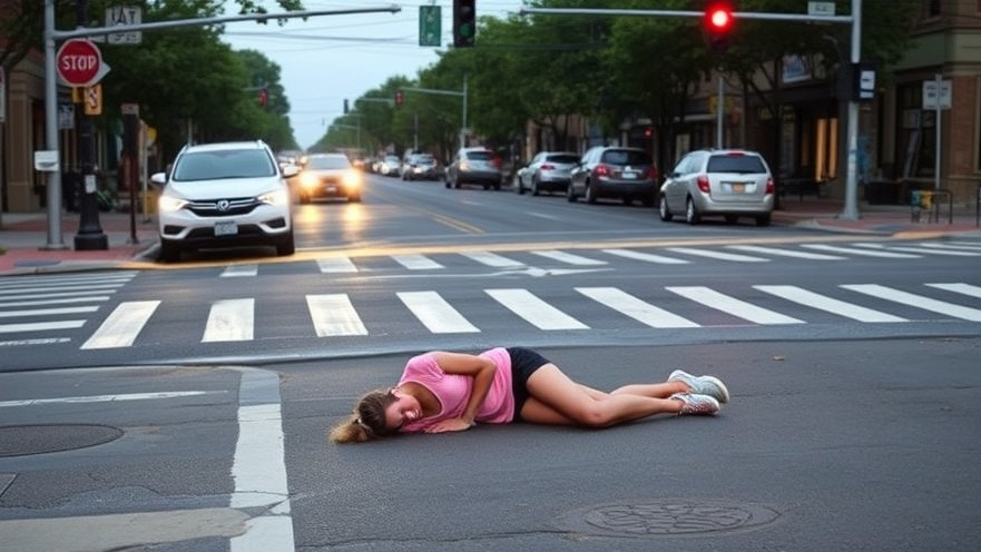 Austin crime reports: female jogger injured by vehicle on Walnut Ave, highlighting pedestrian safety.
