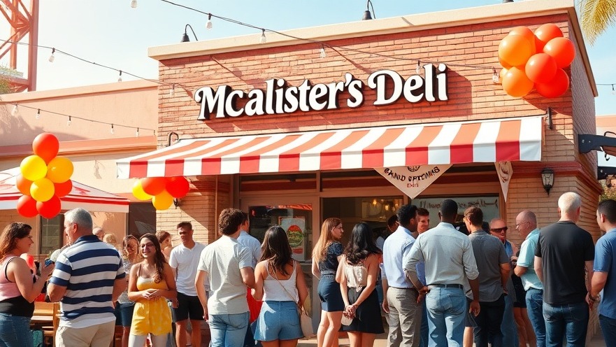 Community dining experience at McAlister's Deli opening, showcasing new Leander restaurants.