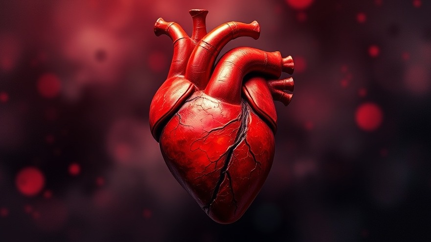 Illustration of a human heart highlighting heart exercise benefits for cardiovascular health.