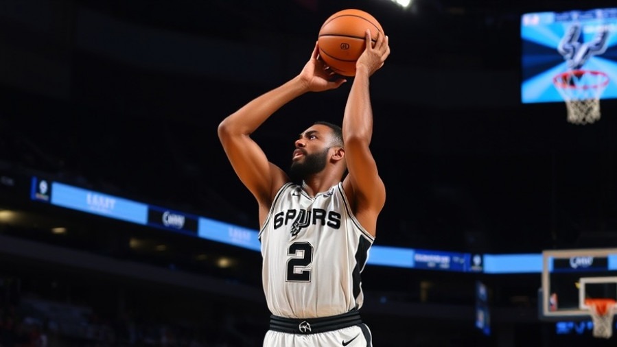 San Antonio Spurs highlights as player shoots during NBA season recap