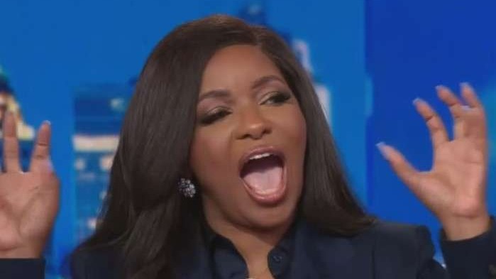 Crockett Downhill comments on split-screen news debate.