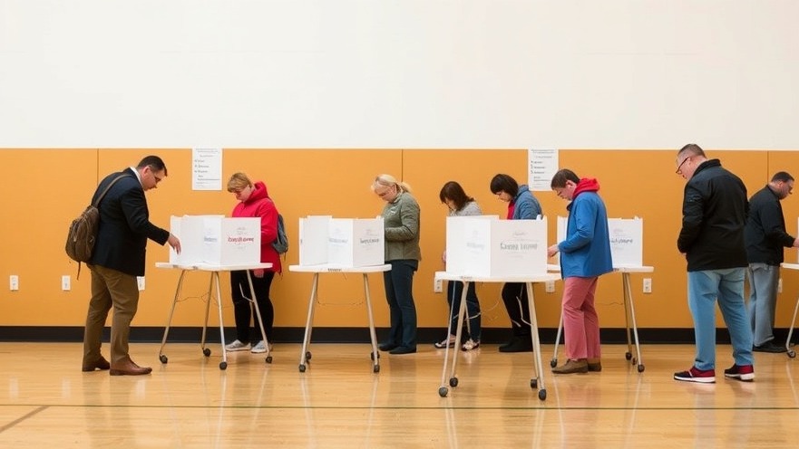 Voters participating in local elections Texas, highlighting voter registration Texas.