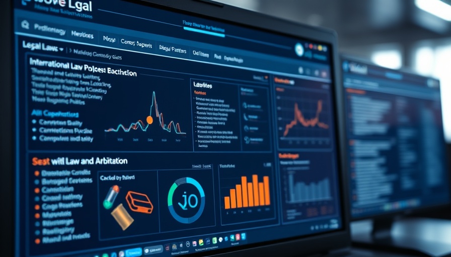 AI for lawyers platform screen showing legal research tools.