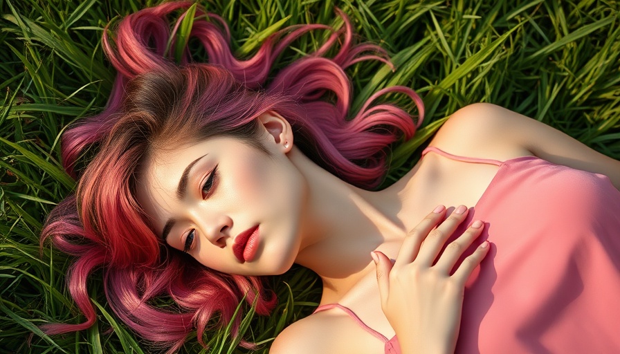 AI Flirt Chat Generators: serene young woman in nature.