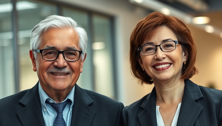 Professional lawyers with office background, AI for lawyers concept.