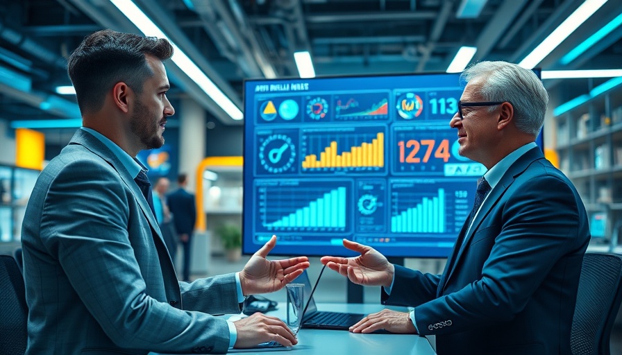 AI for business owners discussing retail innovation through technology.