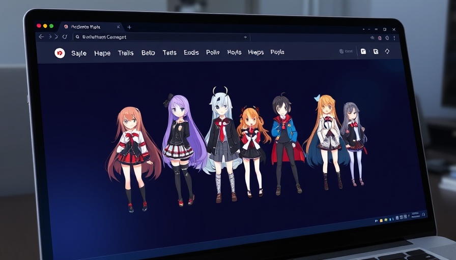 Rolemantic Uncensored Chat interface with animated art.