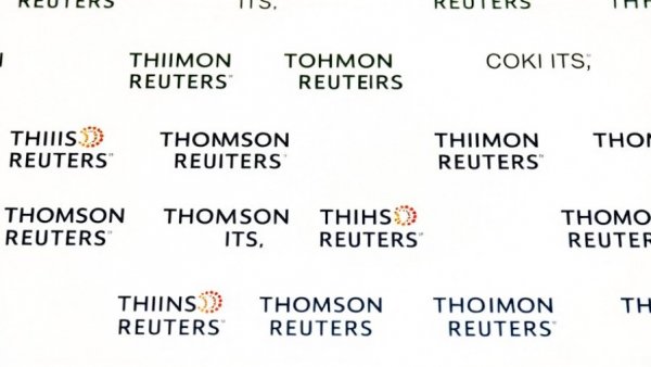 Pattern of Thomson Reuters logos representing ai for lawyers.